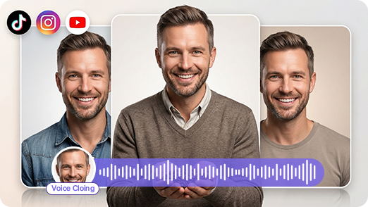 Creator growth analytics and voice cloning